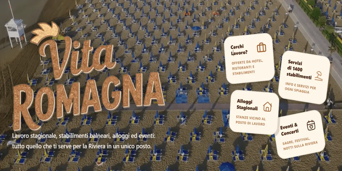 Case Study VitaRomagna.it: portale SEO-first per lavoro, spiagge, eventi e alloggi