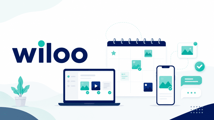 Wiloo: SaaS di content marketing AI per PMI, con parità tra web app e bot WhatsApp